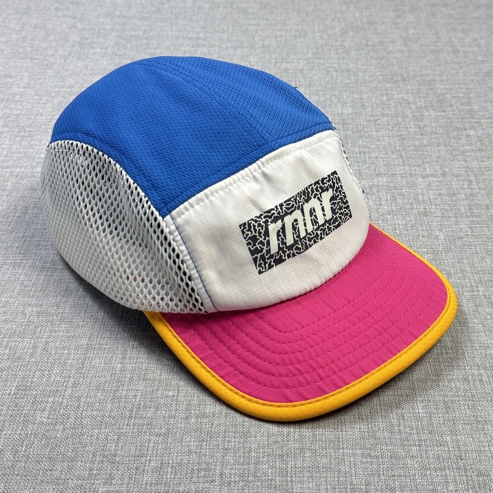 Rnnr 5-Panel Running Hat Cap Mens 7 Multicolor Mesh Back Distance 56cm